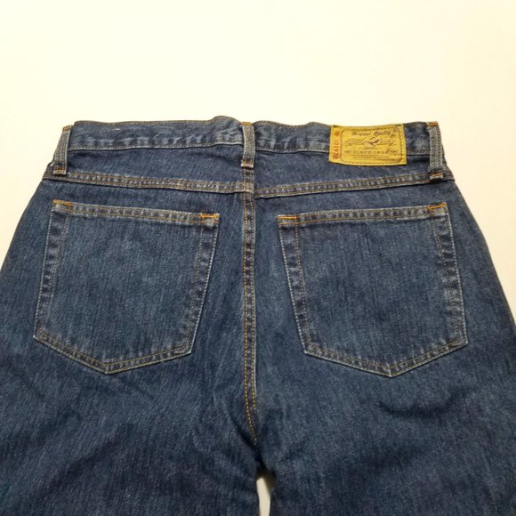 Redhead Men's‎ Jeans Blue Pockets Dark Wash Denim Classic Fit Size 34W X 36L - Picture 3 of 12